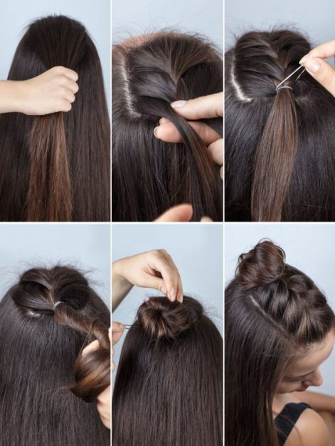 Прически на среднюю длину волос: 13 быстрых вариантов на каждый день и для тожественных случаев (пошагово)