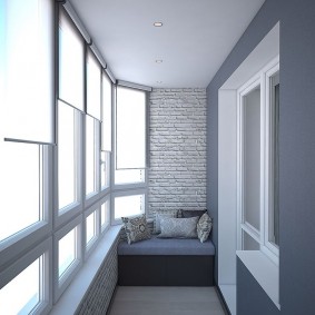 Расширение пространства на балконе или лоджии: варианты и идеи