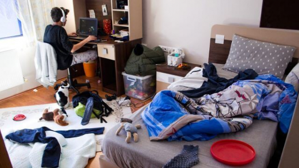 Как заставить подростка убирать свою комнату